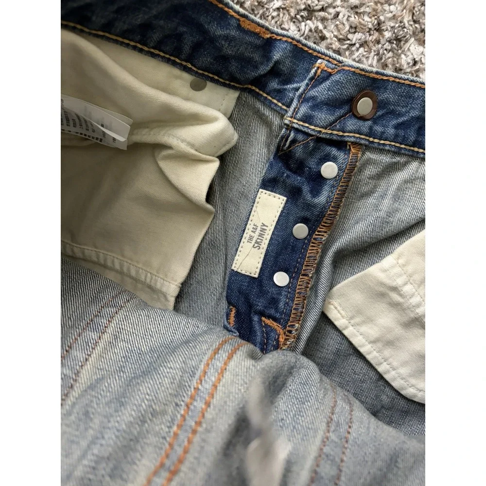 Abercrombie & Fitch Jeans Men's 36x32 The AF Skinny Fit Distressed NWT